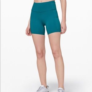 lululemon Fast and Free 6’ running shorts